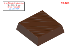 1265 -Moule Polycarbonate Chocolat