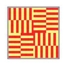 1631 - Motif utilisé avec du papier transfert