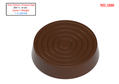 1666 - Chocolate Polycarbonate Mold