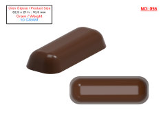 0056 - Dikdörtgen Pralin Mini Bar Çikolata Kalıbı