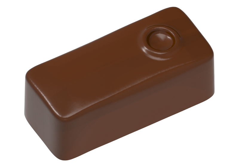 1718 - Rectangular Praline Chocolate Polycarbonate Mold