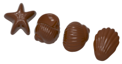 0108 - Special Seafood Figure Chocolate Mold