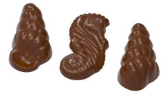 0110 - Special Seafood Figure Chocolate Mold