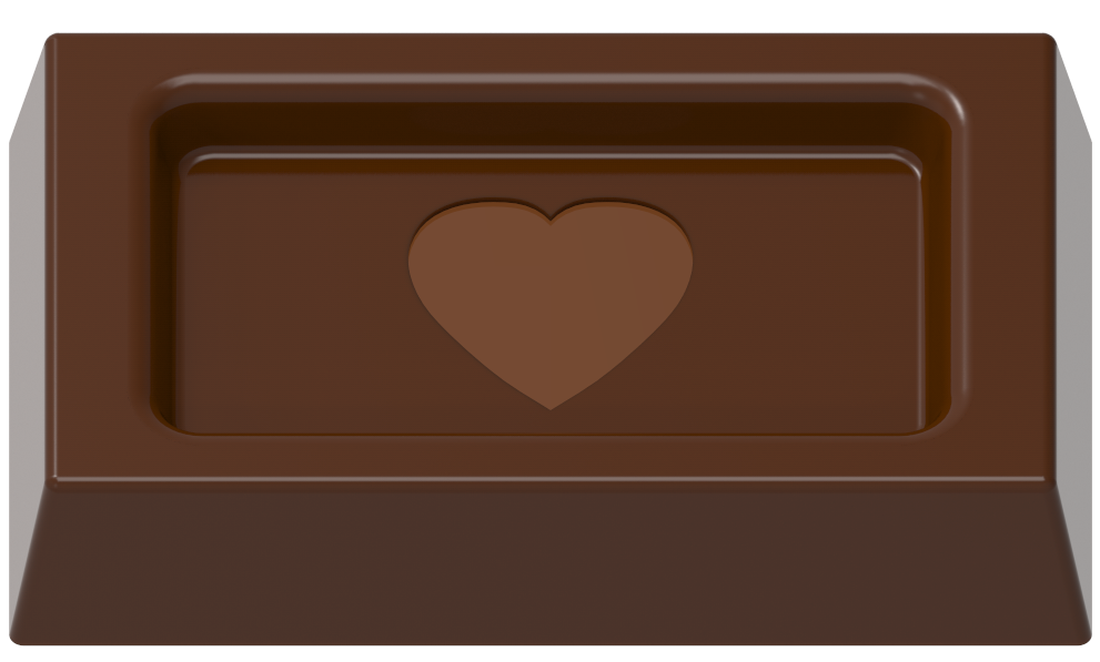 1746 - Moule en polycarbonate pour chocolat napolitain