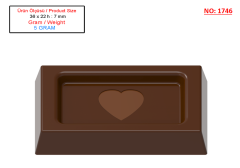 1746 - Moule en polycarbonate pour chocolat napolitain