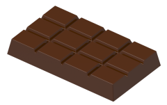 75 grammes Moule à chocolat de Dubaï - 0131