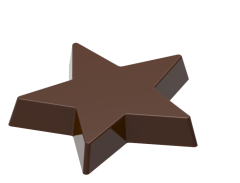1773 - Yıldız Chocolate Polycarbonate Mold