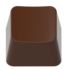 1792 - Square Chocolate Polycarbonate Mold