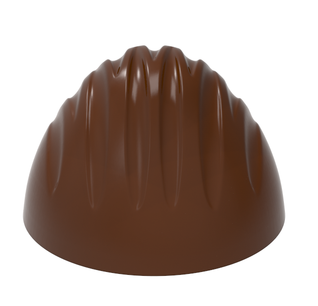 1794 - Moule en polycarbonate pour chocolat sphère à motifs