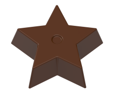 1802 - Star Chocolate Polycarbonate Mold