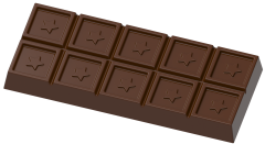 1805 - Moule en polycarbonate pour tablettes de chocolat