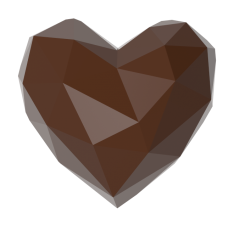 1817 - Moule à Chocolat Coeur Magnétique