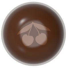 0061 - Kiraz Desenli Bonbon Çikolata Kalıbı