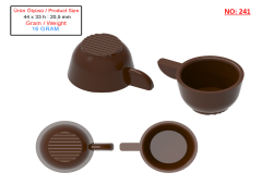 0241 - Kahve Fincanı Çikolata Kalıbı