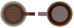 0241 - Kahve Fincanı Çikolata Kalıbı