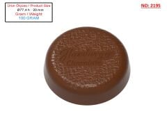2195 - Hamburger Buns Chocolate Mould - Hamburger Ekmeği Çikolata Kalıbı