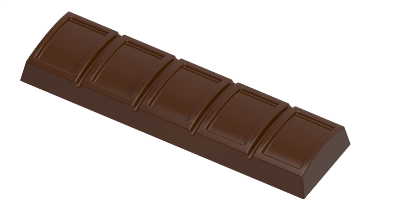 1174 - MOULE BARRE DE CHOCOLAT
