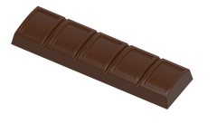 1174 - MOULE BARRE DE CHOCOLAT