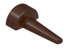 1230 - Polycarbonate Screw Chocolate Mold